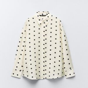 Zara Polka Dot blouse